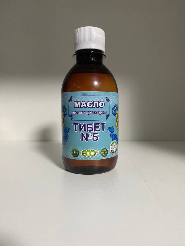 Масло Тибет 5 «Противопаразитарное» — масло для очищения организма