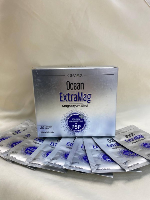 Ocean Extramag — шипучие пакетики с магнием