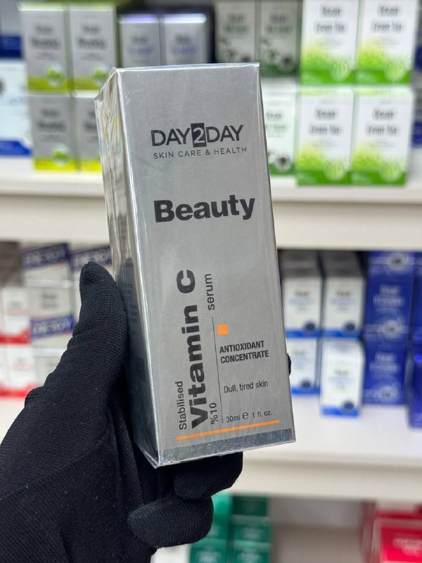 Day2Day Beauty Stabilized Vitamin C 10% Serum — сыворотка с витамином С