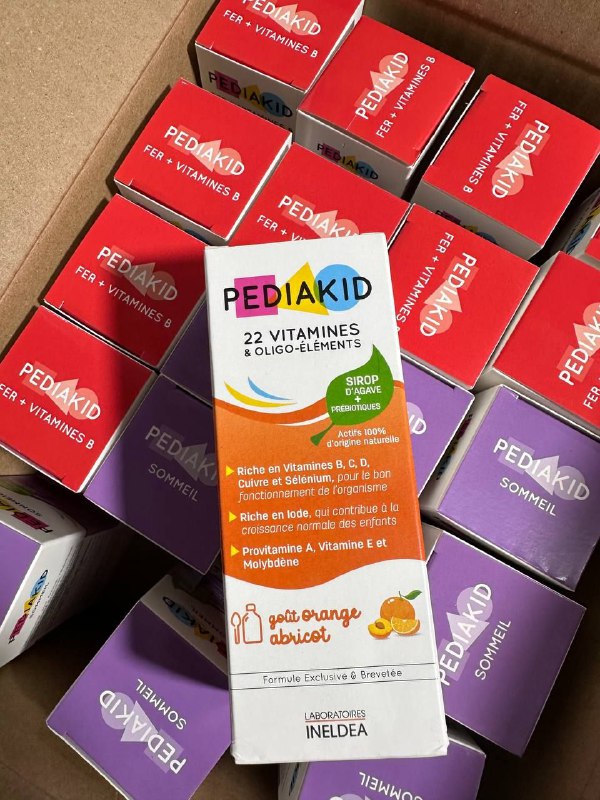 PEDIAKID 22 Витамина и Олигоэлементы — комплекс витаминов и минералов