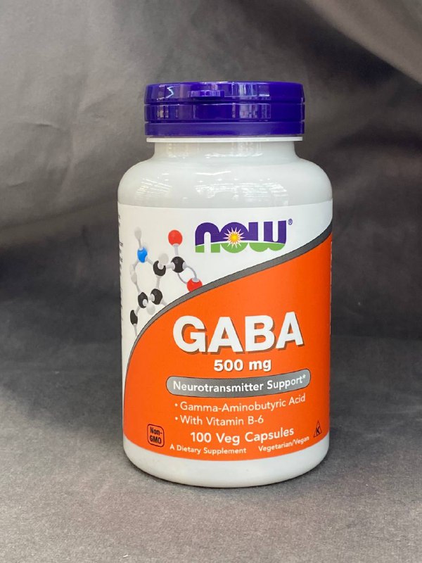 NOW Gaba 500 mg — добавка для психического благополучия