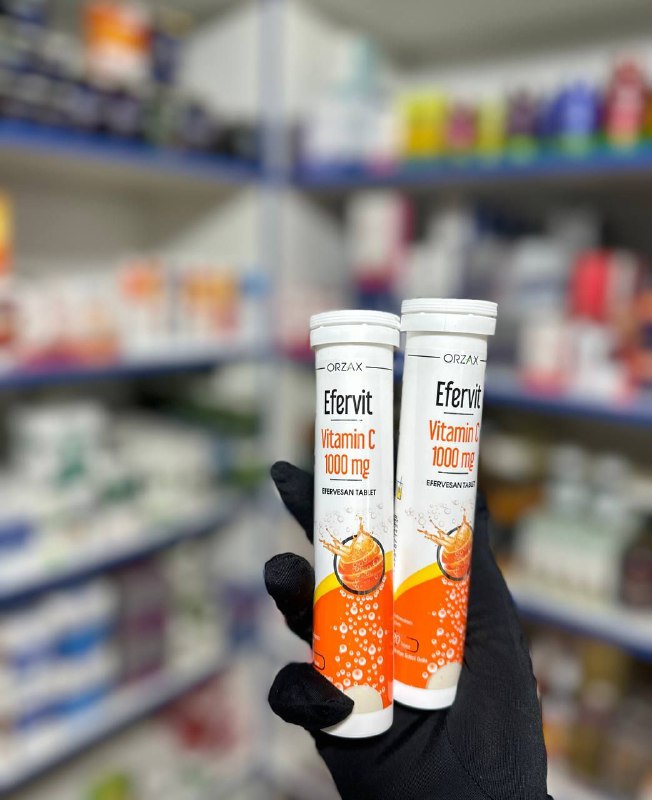 ORZAX EFERVIT VITAMIN C — шипучие таблетки с витамином C