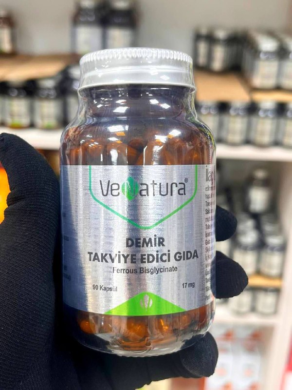 VeNatura Demir Bisglisinat Vitamin C — Железо с витамином С