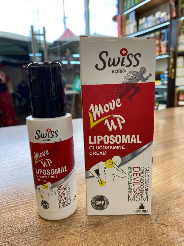 Move up Liposomal Glucosamine Cream — крем для суставов