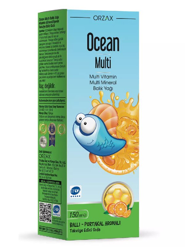 Ocean Multi — пищевая добавка для детей с витаминами и омега-3