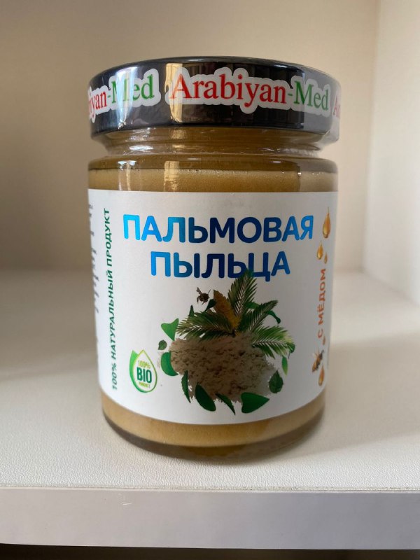 Пальмовая пыльца Арабиян Мед — для повышения стрессоустойчивости