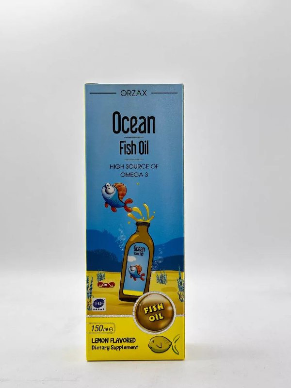 Ocean омега 3 сироп для детей — добавка с рыбьим жиром