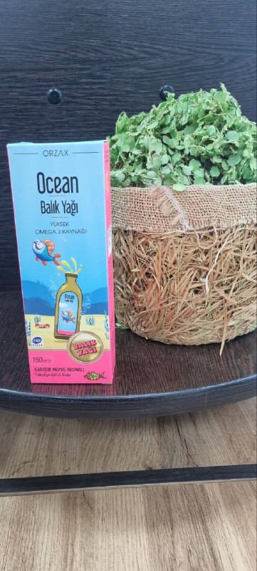 Ocean fish oil syrup Omega-3 — рыбий жир с вкусом тутти-фрутти
