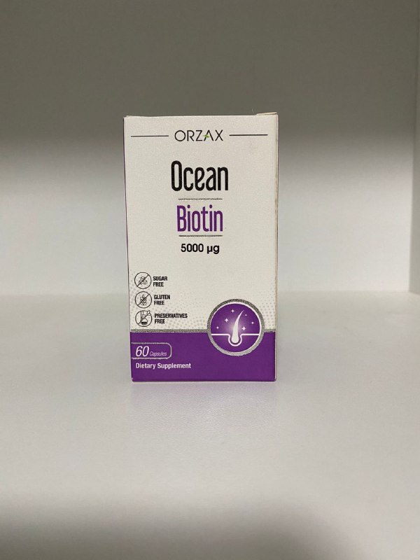 Ocean Biotin Orzax — комплекс витаминов для волос, кожи и ногтей
