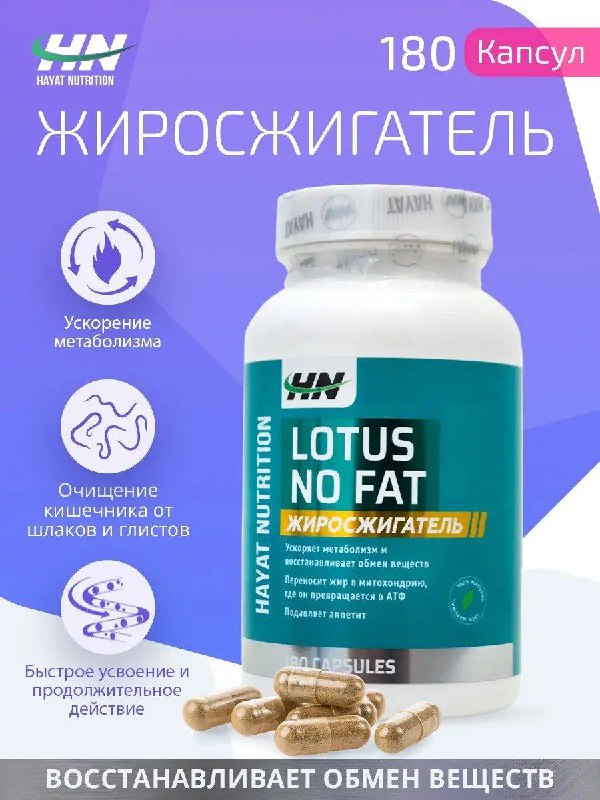 Lotus no fat — жиросжигатель для снижения веса