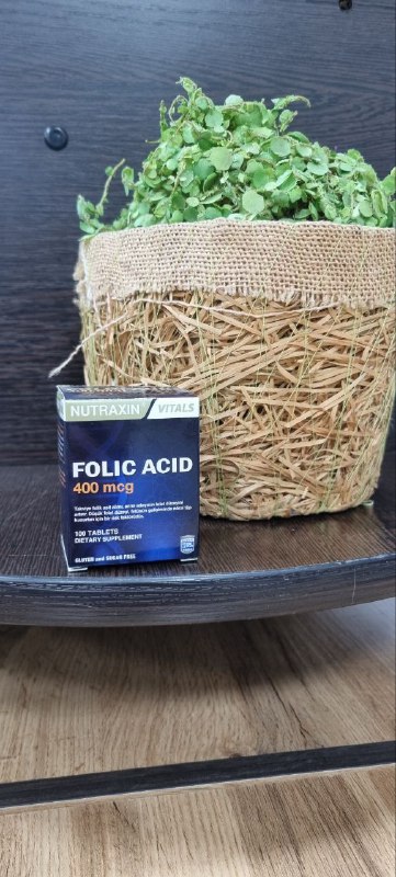 Nutraxin Folic Acid — фолиевая кислота 400 мкг