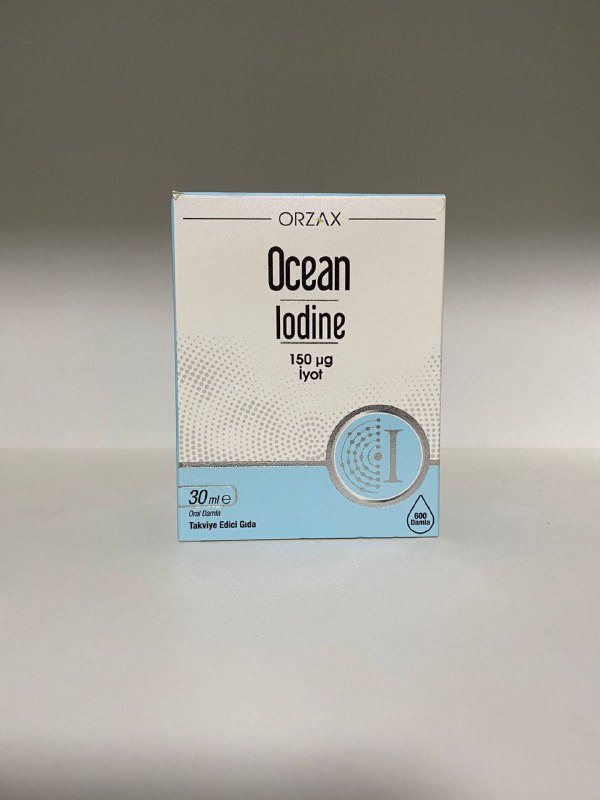 Ocean Iodine Orzax — йод для нормализации работы щитовидной железы