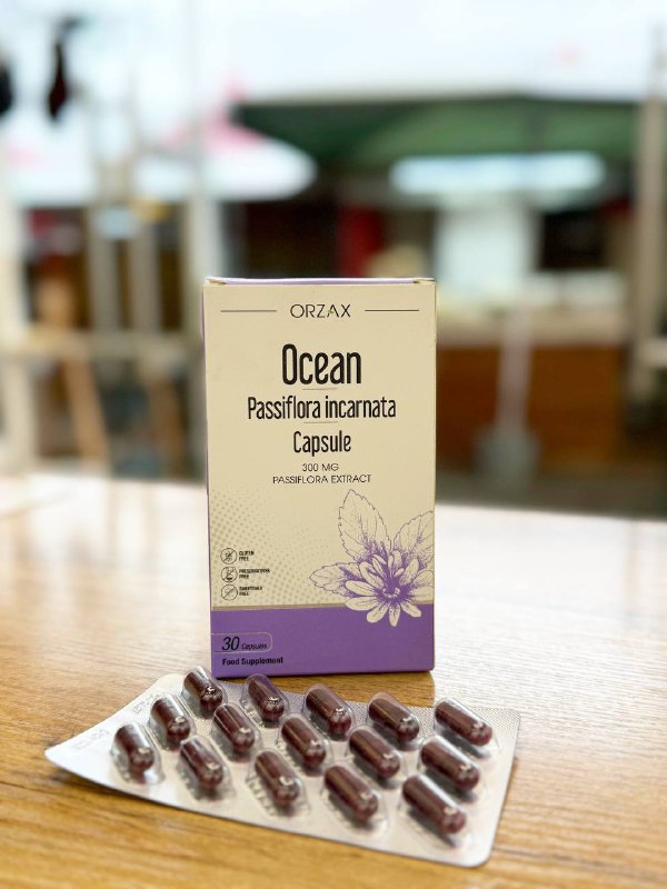 Orzax Ocean Passiflora — капсулы для снижения стресса