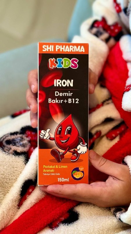 IRON — детский сироп с железом, медью и В12