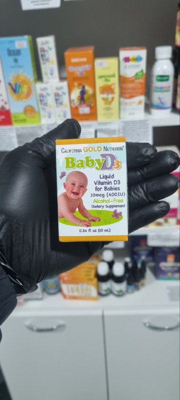 Baby Vitamin D3 Liquid — жидкий витамин D3 для детей