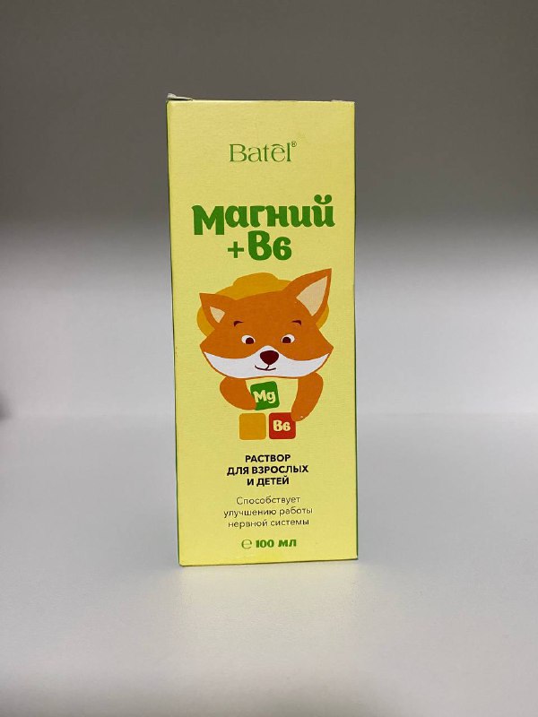 Магний + В6 Batel — для улучшения работы нервной системы