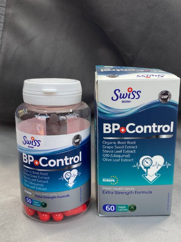 Swiss Bork BP-Control 60 — капсулы для снижения давления