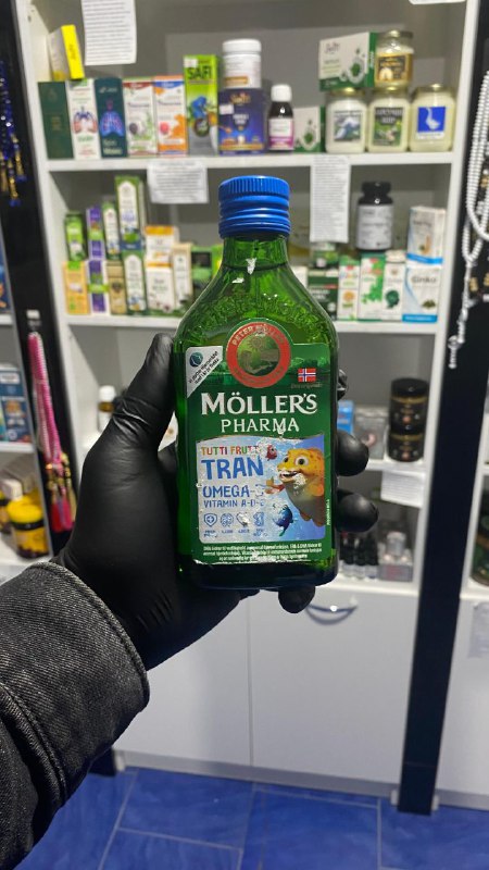 Möller's — рыбий жир с омега-3 и витамином D