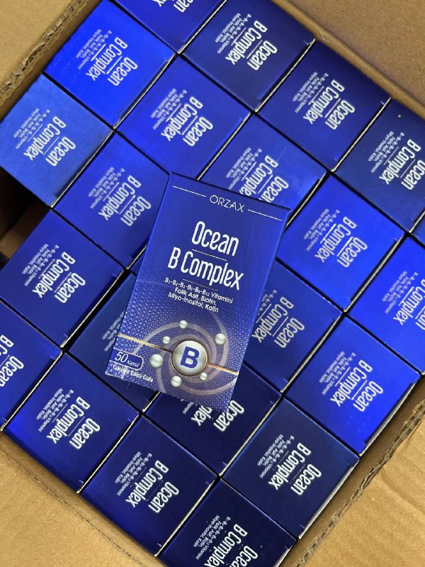 Комплекс витаминов B Orzax Ocean B Complex — для энергии и бодрости