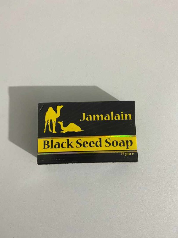 Мыло Jamalain BlackSeed — черное мыло с маслом тмина