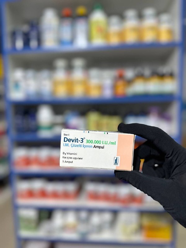 Devit-3 — витамин D3 в ампулах