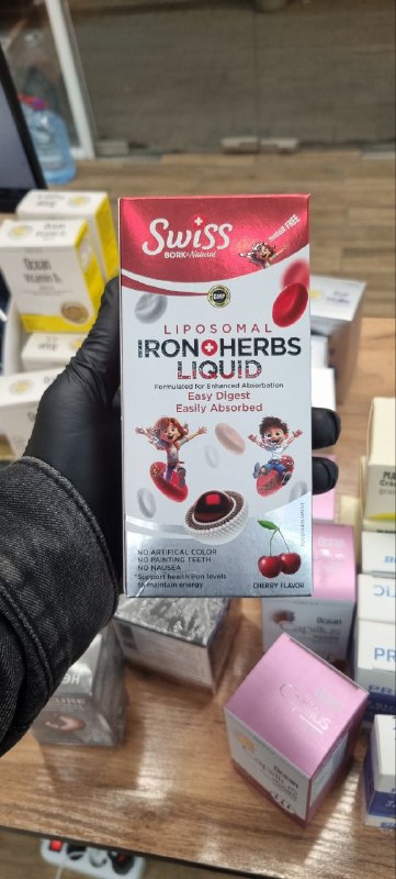 Liposomal Iron Herbs Liqud — комплекс с железом для детей