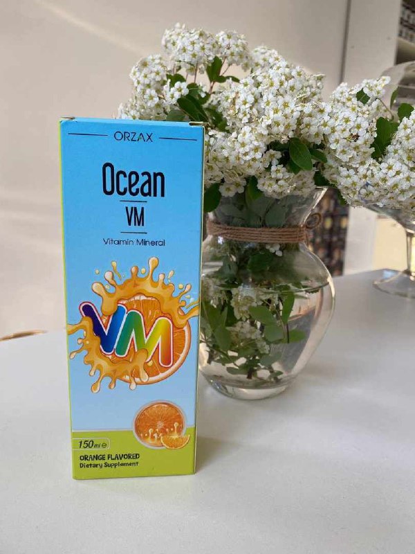 ORZAX Ocean VM — сироп для детей с витаминами